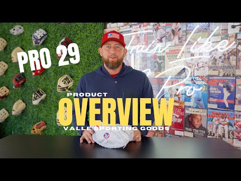 Valle Eagle Pro 29 Catchers Training Mitt product overview from Valle