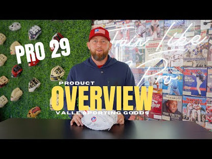 Valle Eagle Pro 29 Catchers Training Mitt product overview from Valle