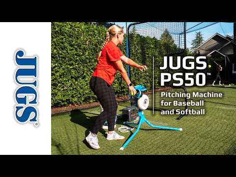 JUGS PS50 Pitching Machine for Baseball and Softball video