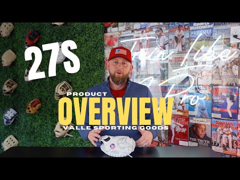 Valle's product overview video for the Eagle 27S catcher's training mitt