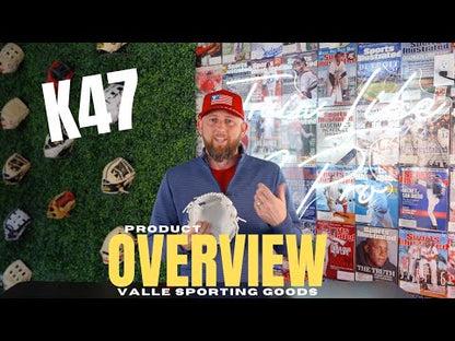 Valle's product overview video for the Eagle K47 infield training glove