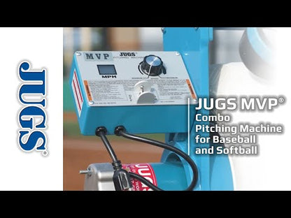 JUGS MVP Combo Baseball and Softball Pitching Machine