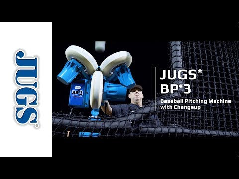 JUGS BP3 Baseball Pitching Machine with Changeup video