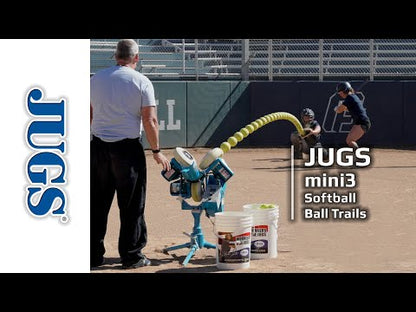 JUGS mini3 Softball Pitching Machine video