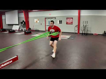 AceBandz in the weight room