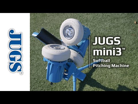 JUGS mini3 Softball Pitching Machine video