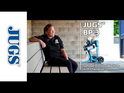 JUGS BP3 Softball Pitching Machine with Changeup video