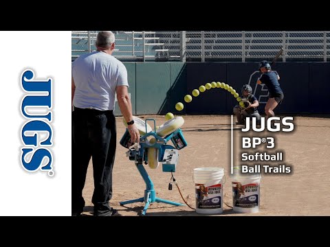 JUGS BP3 Softball Pitching Machine with Changeup video