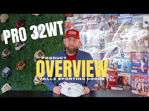 Valle Eagle Pro 32WT Weighted Catchers Training Mitt product overview from Valle
