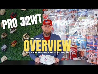 Valle Eagle Pro 32WT Weighted Catchers Training Mitt product overview from Valle