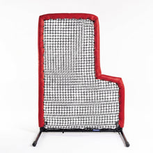 Pro 5x7 L Screen with red frame padding on a white background