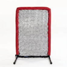 Pro 6x4 Safety Screen with red frame padding on a white background