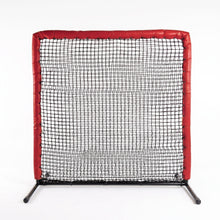 Pro 7x7 Protective Field Screen with red frame padding on a white background