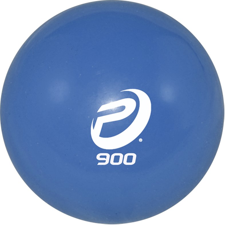 A blue ProNine 2 lb weighted sand ball marked 900