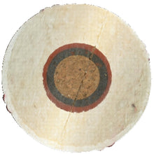 Cross-section of a composite baseball showing its center and windings