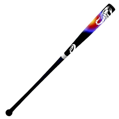 A ProNine composite fungo bat in the Scorpion design