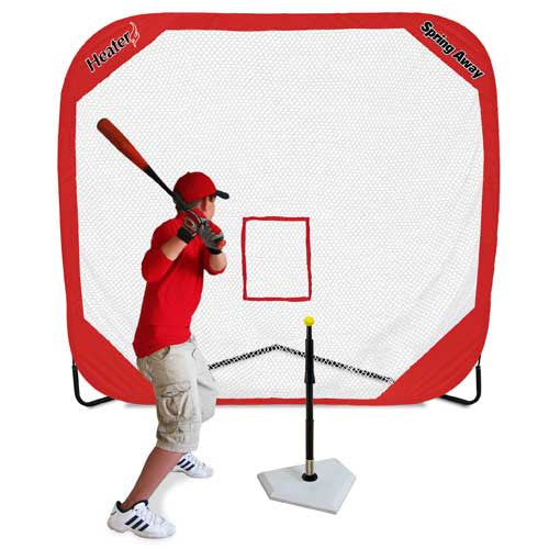 Spring Away Pro 7' x 7' Pop-Up Batting Practice Net