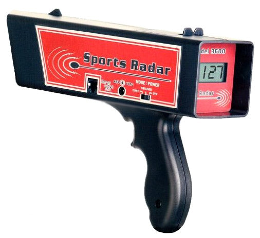 A SR3600 radar unit photographed straight on against a plain background.