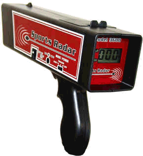 A SR3600 radar unit photographed straight on against a plain background.