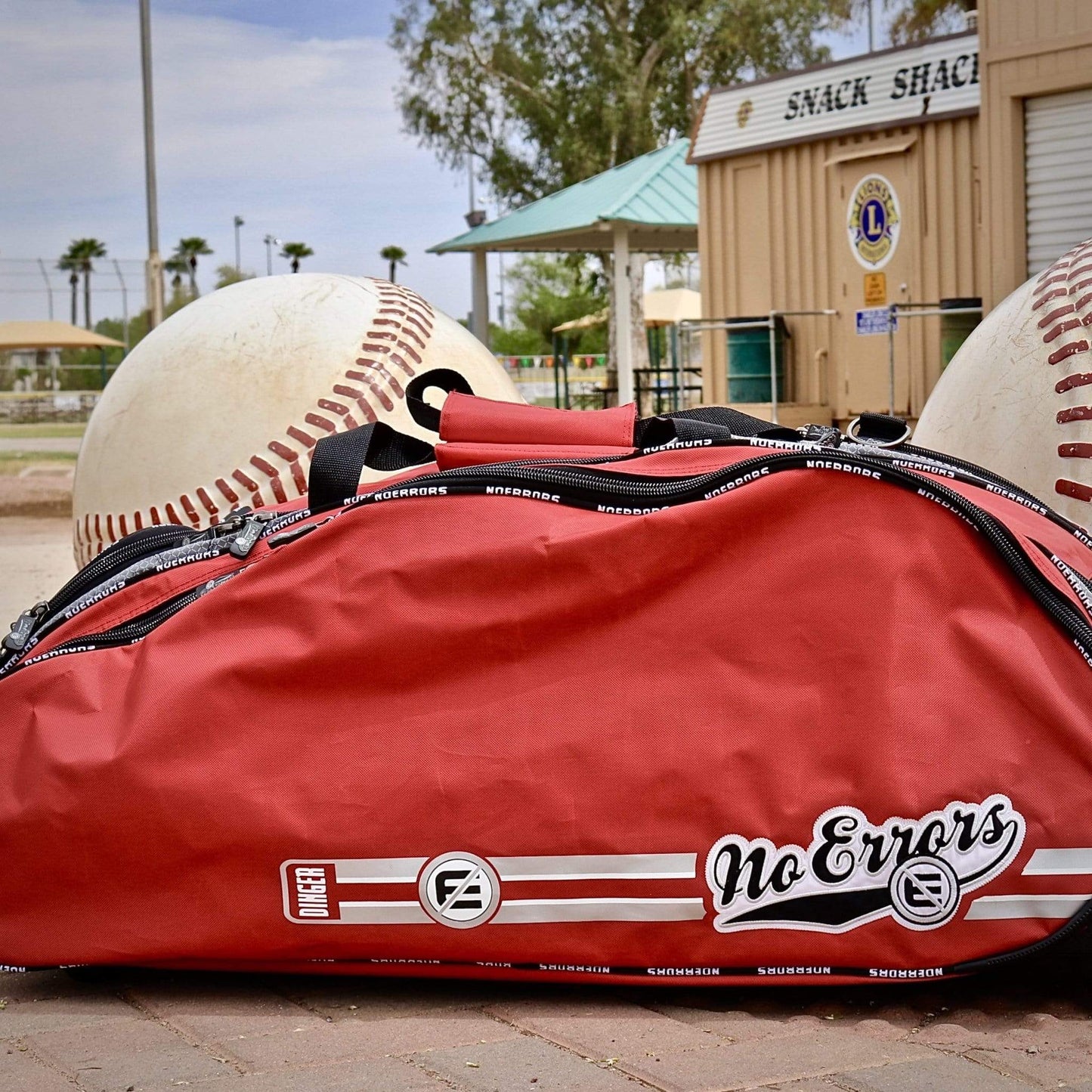 No Errors Dinger II Wheeled Bat Bag