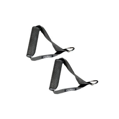 Valle arm bands with handle, wrist straps and carry bag, angle view