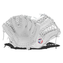 Valle Eagle 1050S outfield training glove, palm and back sides shown together