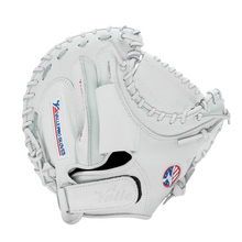 Valle Eagle 32HW 32 inch catchers training mitt with a half web, back view