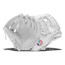 Valle Eagle 975S infield training glove, palm and back sides shown together