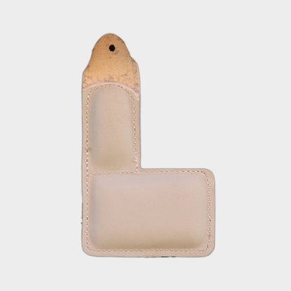 Valle Eagle G-Pad leather glove pad, detail view
