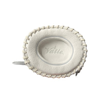 Valle Eagle Halo pancake training glove, the contoured catch face with the Valle logo
