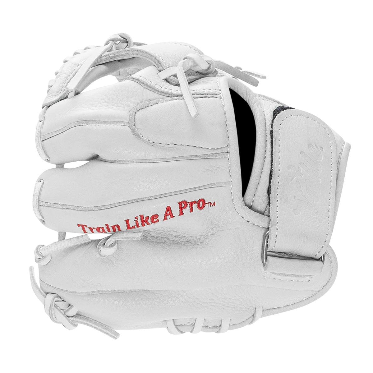 Valle Eagle K47 infield training glove, seen from the finger side