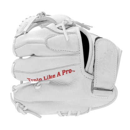 Valle Eagle K47 infield training glove, seen from the finger side
