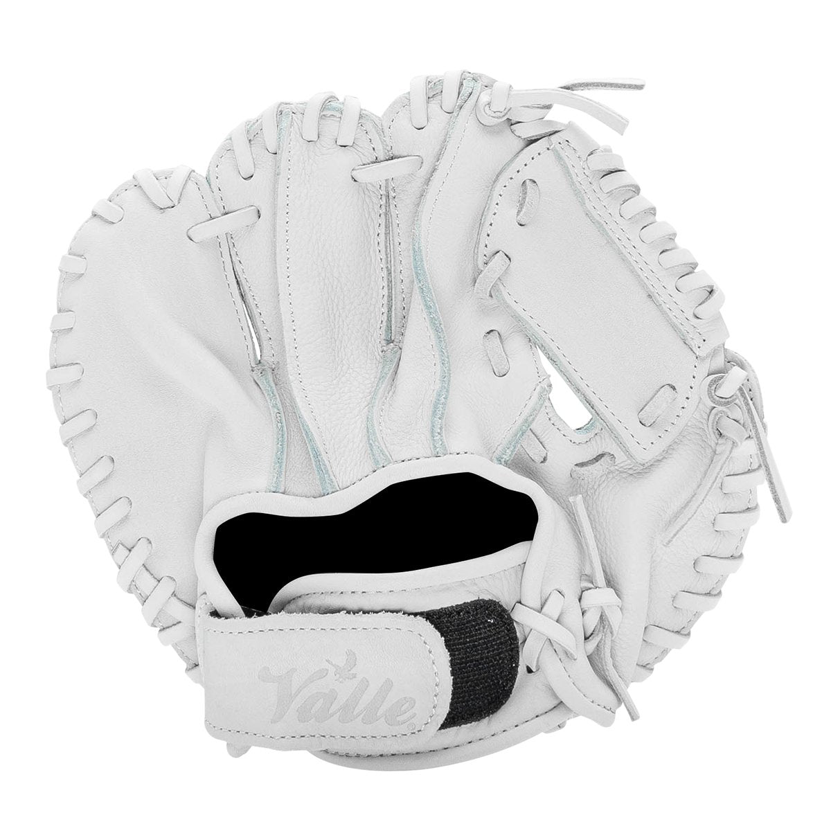 Valle Eagle KK four-finger training glove, back of the hand with the wrist strap