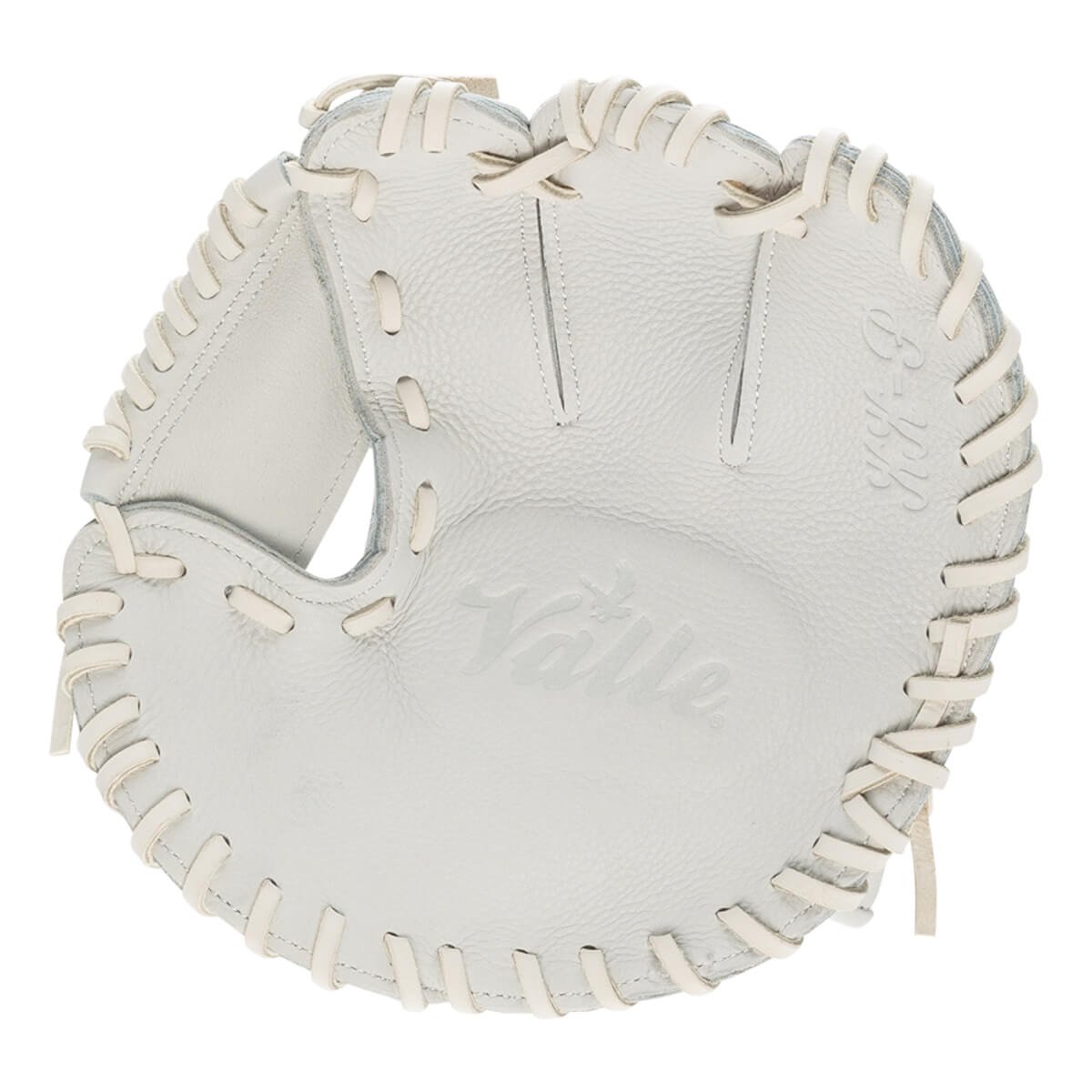 Valle Eagle KK-P open-back training glove, open flat palm facing the camera