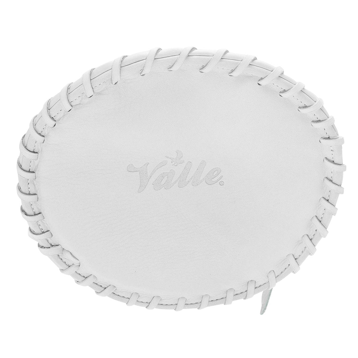 Valle Eagle Switch pancake training glove, flat leather face with the Valle logo