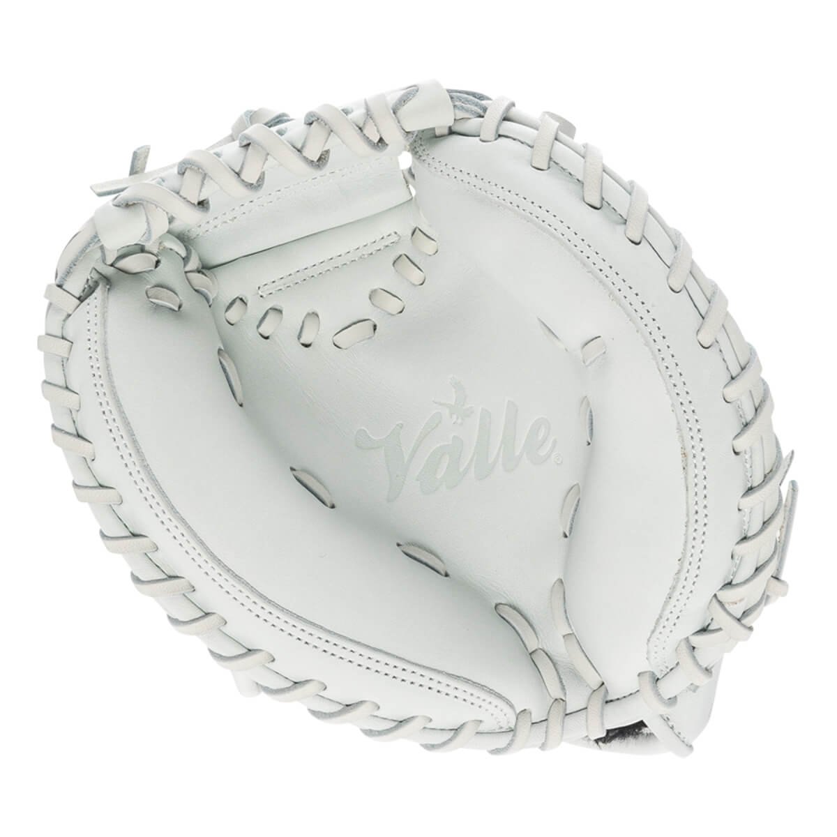 Valle Eagle T25 catcher's training mitt, open pocket facing the camera