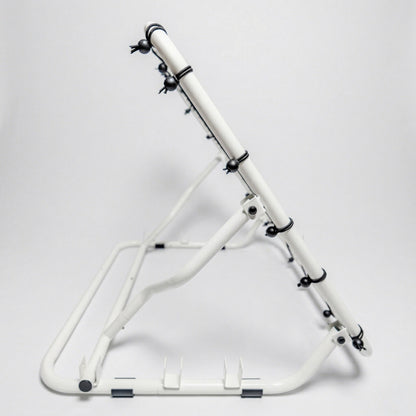 Valle pitchback rebounder, 28 inch square net on its frame, set view