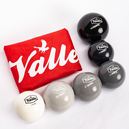Valle throwing plyo balls, the six weighted set, in use view