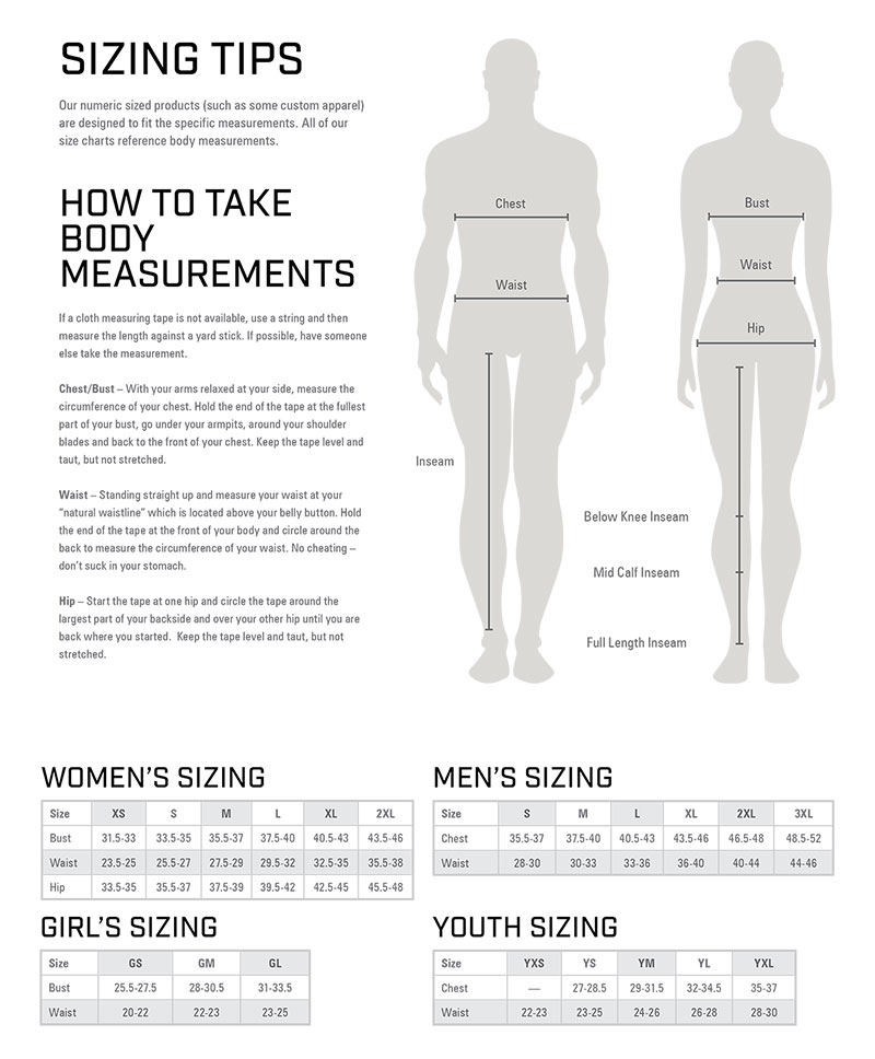 3n2 Softball Pants Size Chart